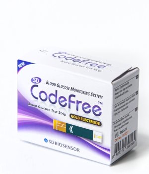 CODE FREE Teststrimler Til M�ling Af Blodsukker  