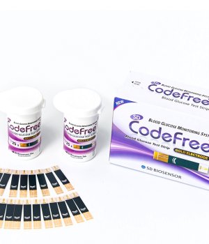 CODE FREE Teststrimler Til M�ling Af Blodsukker  