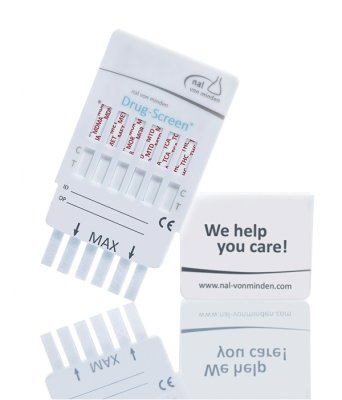 Drug-Screen Narkotest 12F, Multi-Dip Urin (25 stk.) 