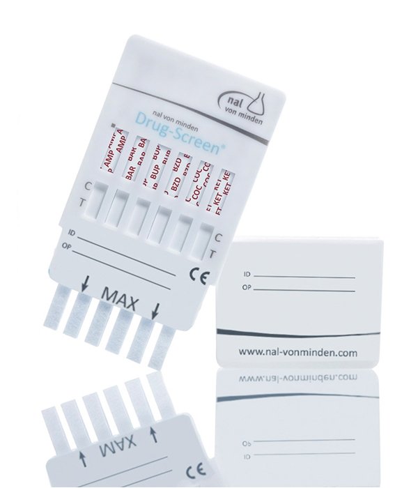 Drug-Screen Narkotest 12G, Multi-Dip Urin (25 stk.) 