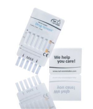 Drug-Screen Narkotest 15-stoffer +pH/Crea, Multi-Dip Urin (25 stk.) 