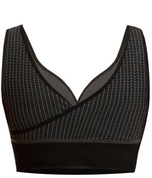 SANKOM Classic Holdningskorrigerende BH, Komfort Sort